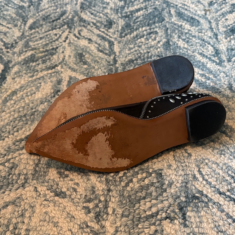 Rachel Zoe Black Studded Flats - Picture 4 of 4